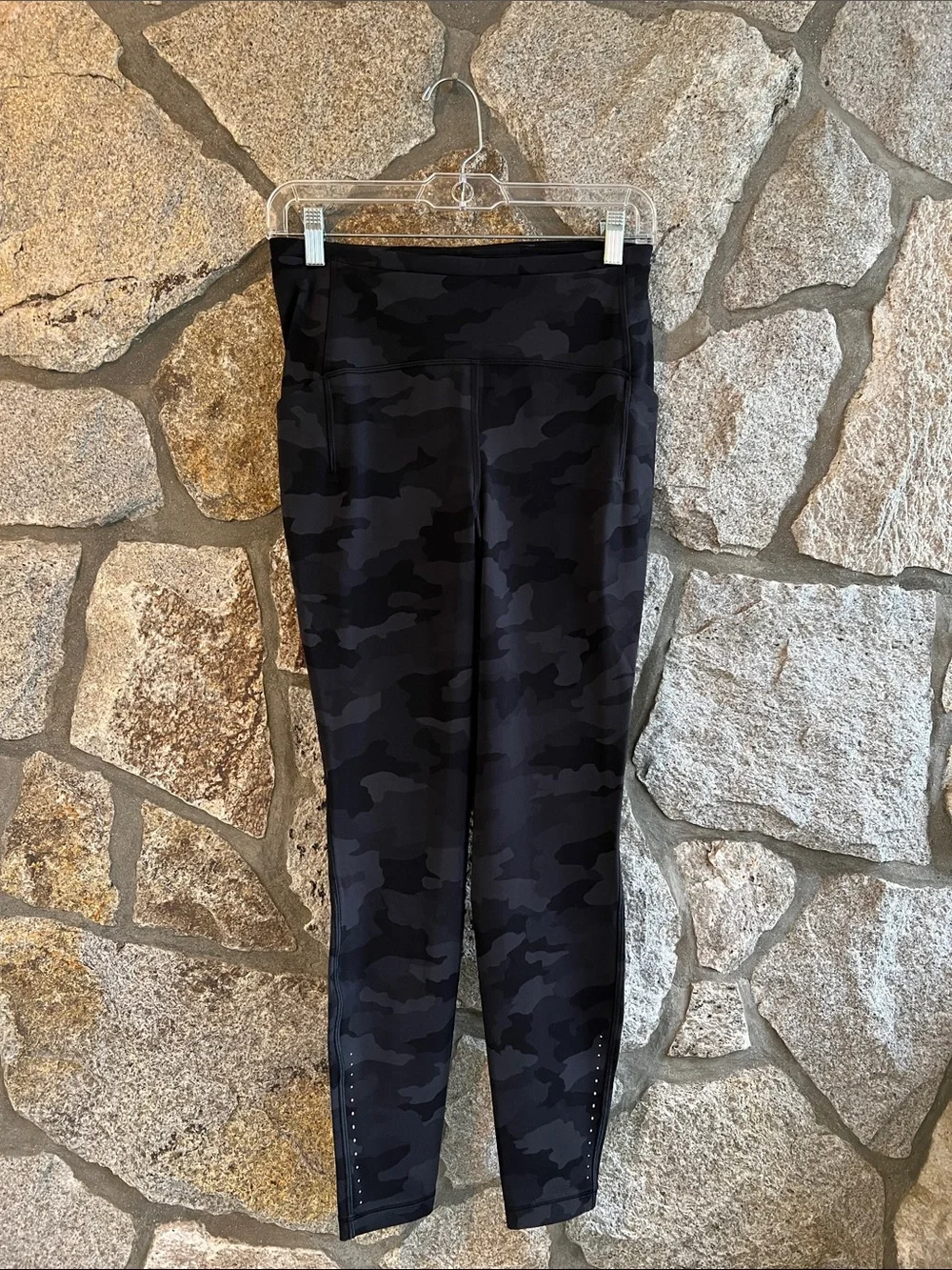 lululemon athletica Black Camo High-Waist Leggings